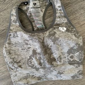 Women’s Best Camo Seamless Sports Bra - Green
